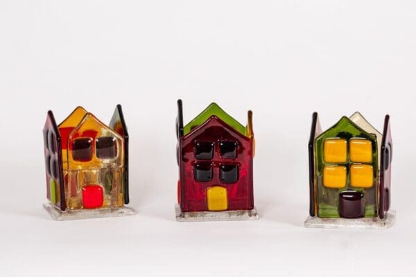 Bryggen Telysholder Firkantet