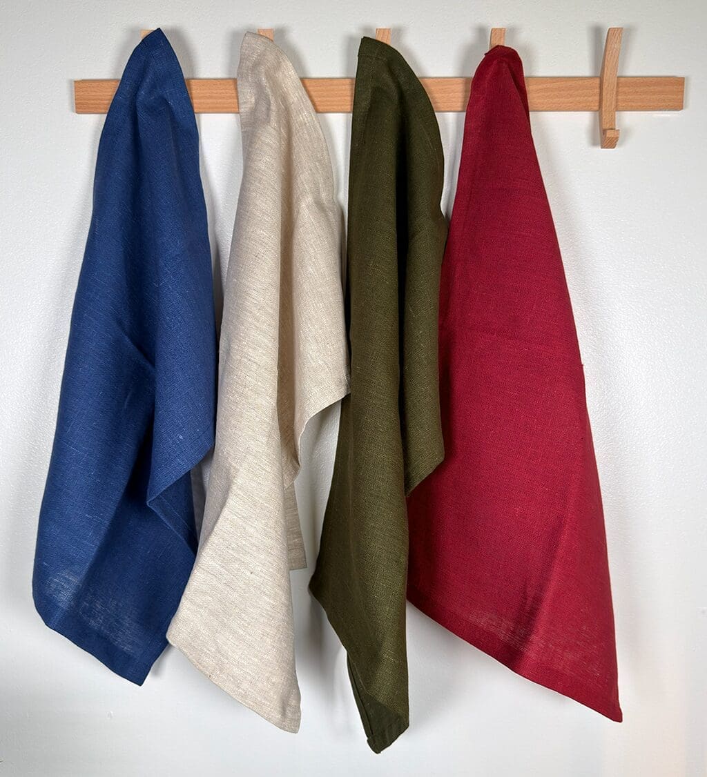 Kjøkkenhåndkle i lin 44x65cm