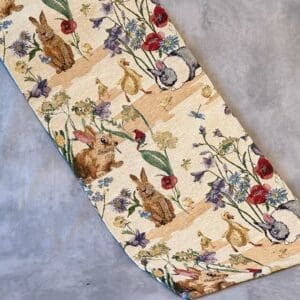 Løper i Gobelin med påske motiv